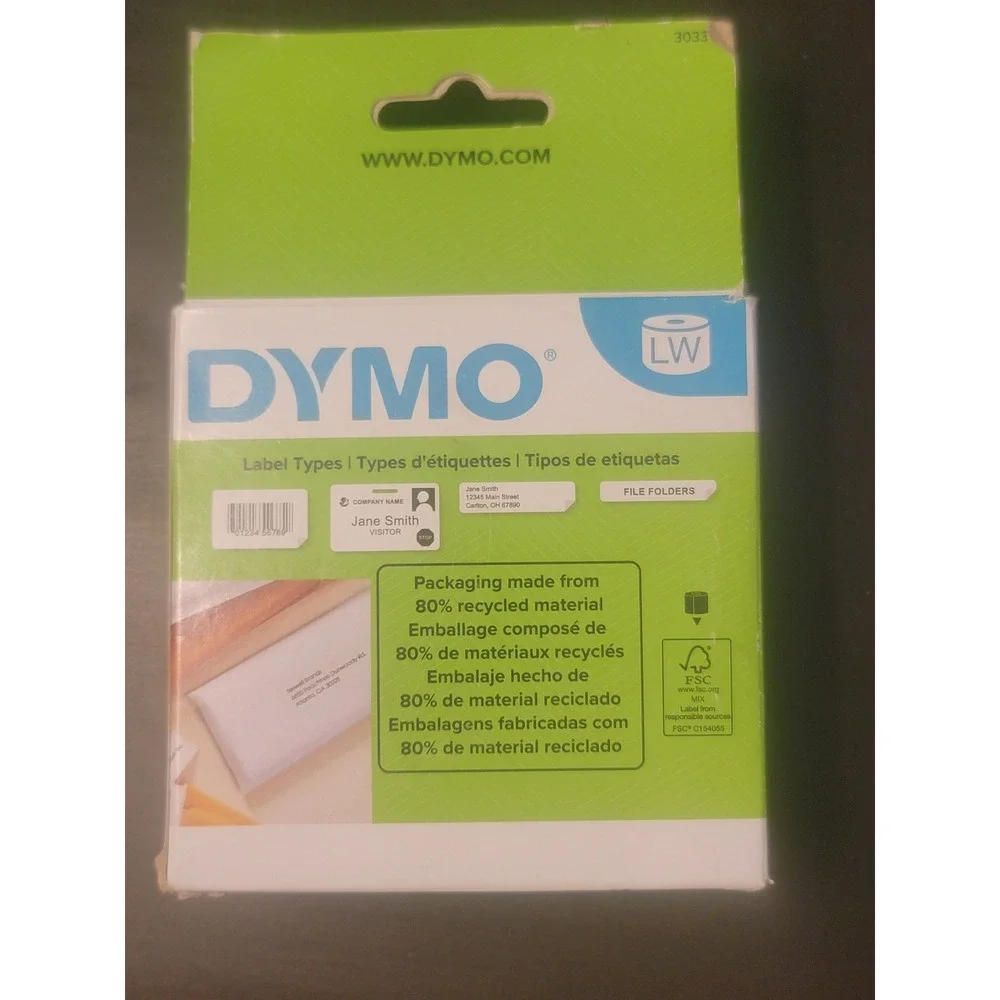 DYMO LabelWriter 30330 Labels 3/4